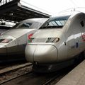 Ancienne et nouvelle génération de TGV....En