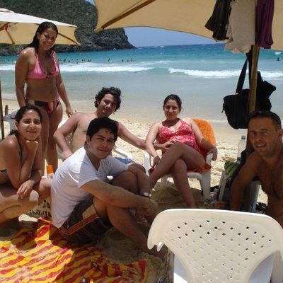 Mes amis, à Choroni