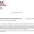 DEPARTEMENTALES & REGIONALES - Participation 12h EURE