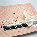 Carte / Card "Merci" 