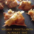 BOUCHÉES CROUSTILLANTES DE POULET À LA THAÏE