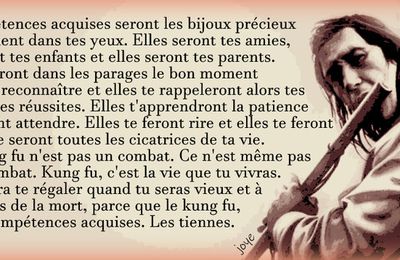 le chant de la flûte te fera sortir de l'obscurité (joye)