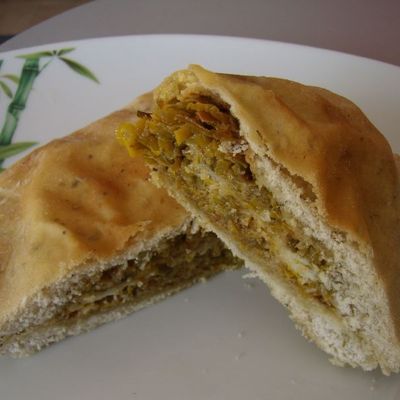 Chausson poireaux-miso