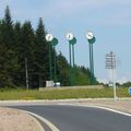 Rond-point à Vitrac-sur-Montane