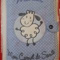 Ouvrage d'amie : le carnet de santé de marius fait par Coco