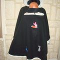 Poncho de portage winnie l'ourson noir et crème