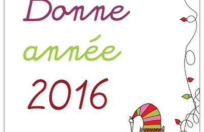 Meilleurs voeux 2016