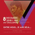 Jann Halexander au Challenge, Angers, 8 décembre, 16h, entrée libre