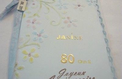 Préparatifs pour un anniversaire !!