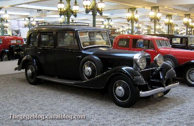 L' Hispano Suiza type K6 limousine de 1935 (Cité de l'Automobile Collection Schlumpf à Mulhouse)