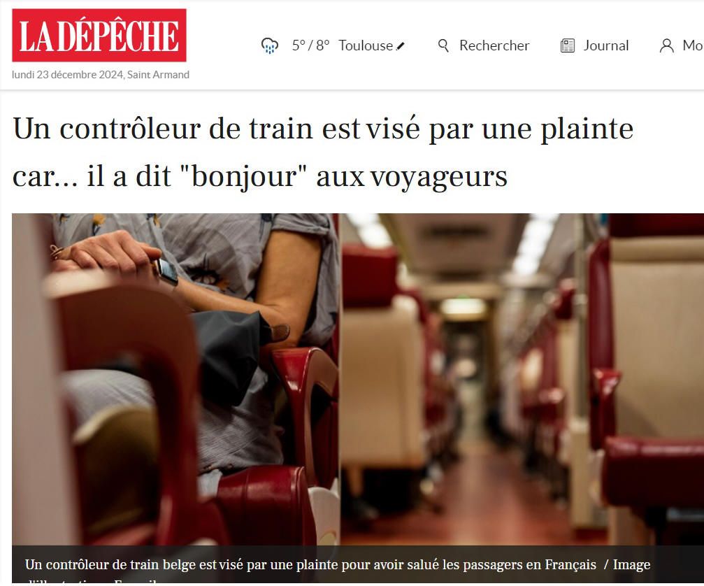 Ne surtout pas dire bonjour