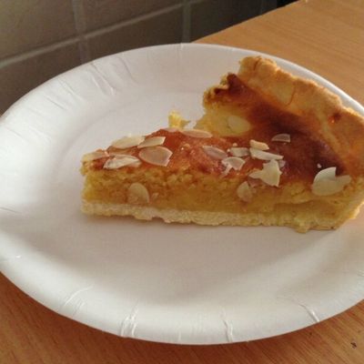Tarte amandine aux poires