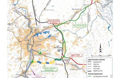 Grandeurs et limites du couloir ferroviaire rhodanien Lyon-Avignon-Marseille-Nîmes - 1 : le réseau (Etude)