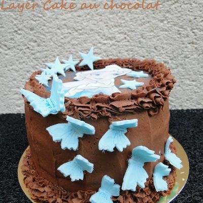 Layer cake au chocolat
