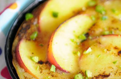 Crêpes aux nectarines