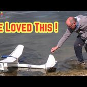 We Loved This ! RC Float Plane with Super Glide Flight Characteristics
