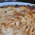 Tarte aux pommes et aux noix sans gluten ni produits laitiers