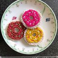 Mini Doughnut / Donut applique... au crochet ^^