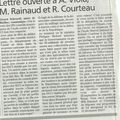 Lettre ouverte