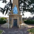 le monument aux morts de Saint-Chamond en restauration