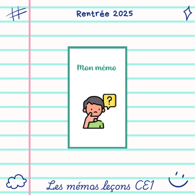 Mémo leçons CE1