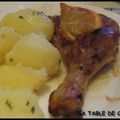 CUISSES DE CANARD AU MIEL