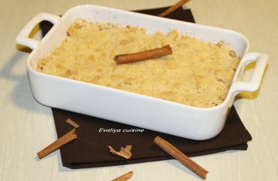 CRUMBLE DE POMMES