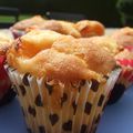 Muffins aux abricots et caramel beurre salé