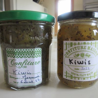 Confiture de kiwis