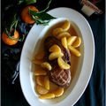 MAGRET DE CANARD AUX MANDARINES & COINTREAU 