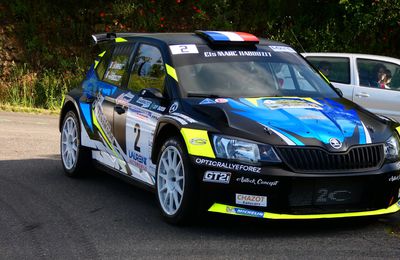 rally du Forez  42 2018  N°2  2em   Skoda F R5 1er R5