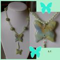 Collier papillon