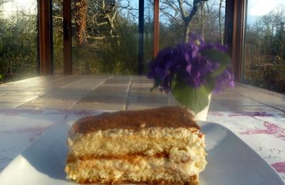 Tiramisu à la mousse de poires 