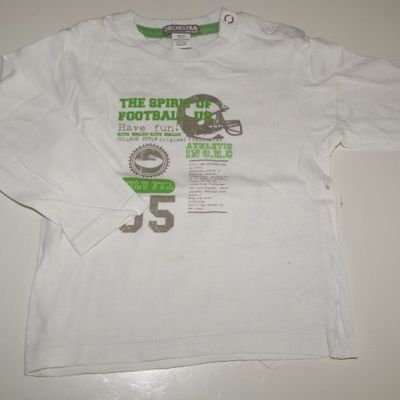 haut manches longues 18 mois