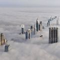 Vue du dernier étage du Burj Dubaï