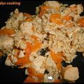 Poulet, riz et carottes à la bière - cookeo