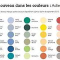 Du nouveau dans les couleurs............