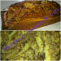 Cake marbré chocolat/orange