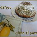 Gâteau Citron et Pavot