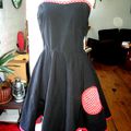 robe rockabilly pour charlotte