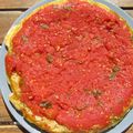 Tarte tatin tomate pesto