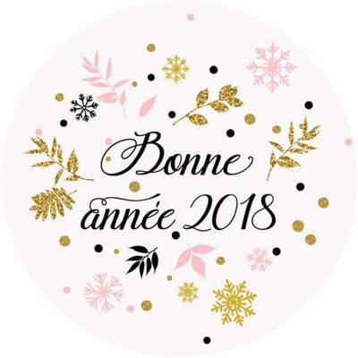 Belle et heureuse année 2018 à tous !
