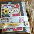 Anniversaire du blog : album "Parfum d'été" par Cathyscrap85