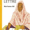 Mariama BÂ, Une si longue lettre (1979)