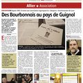 Les Bourbonnais de Lyon dans La Montagne