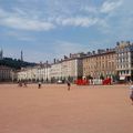 Lyon, place Bellecour, cet après-midi