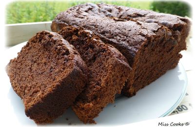 Quatre-quarts au chocolat et Bostocks.