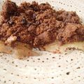 *** Crumble bananes, poires et chocolat ***