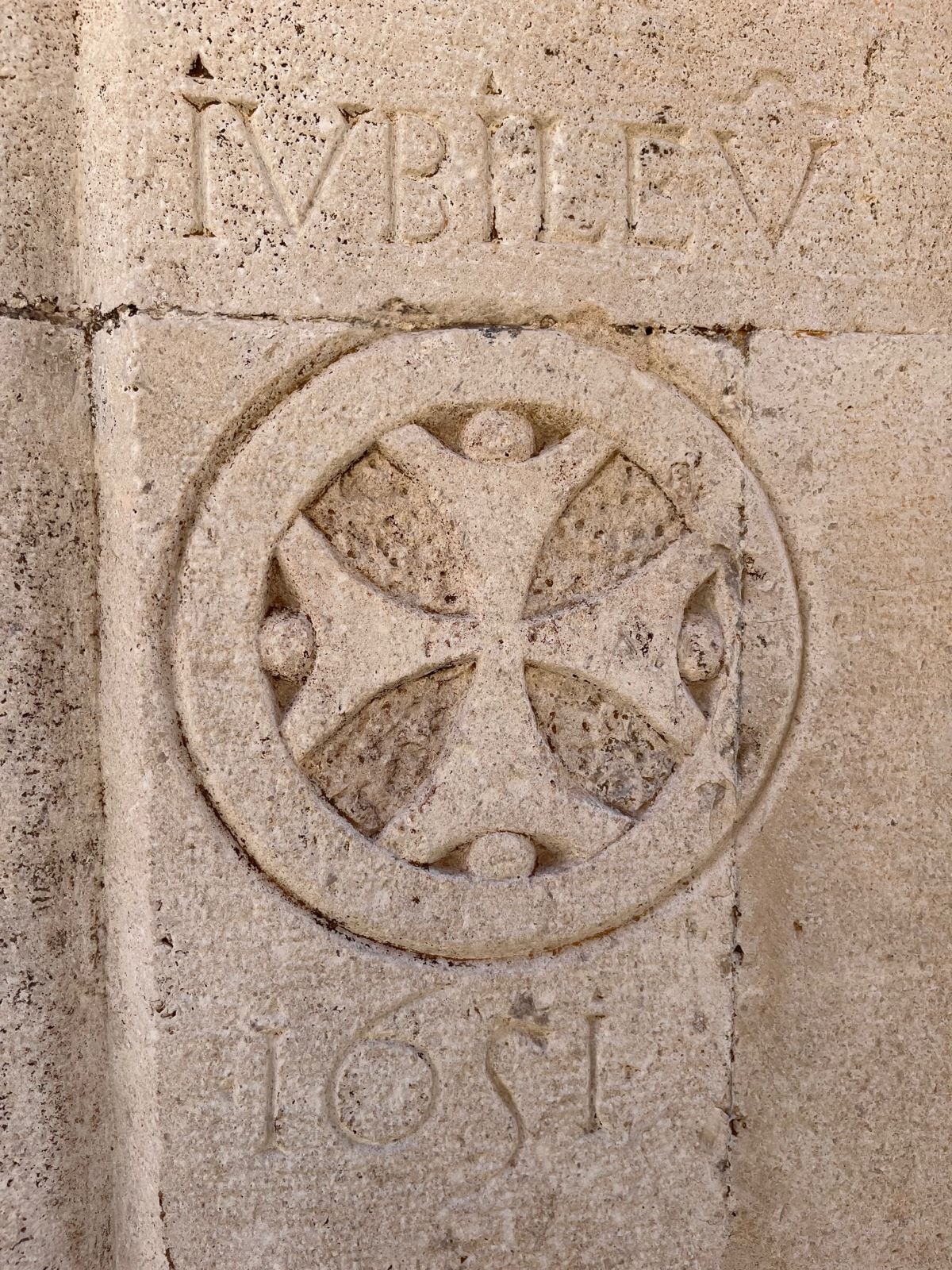 Détail de la cathédrale de Korcula, mercredi 21 février 2024