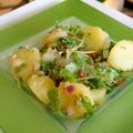 Salade de pommes de terre au pâté de tête & roquette
